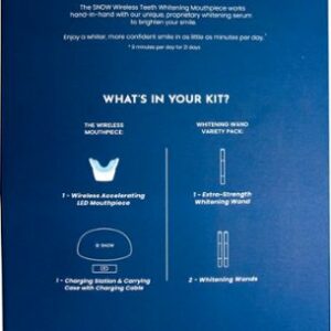 Snow - Wireless Teeth Whitening Kit - White