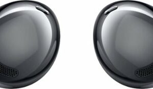 Samsung - Geek Squad Certified Refurbished Galaxy Buds Pro True Wireless Noise Canceling Earbud Headphones - Phantom Black