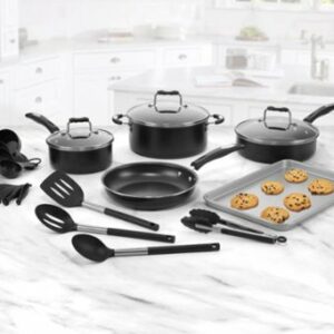 Cuisinart - Complete Chef 22-Piece Cookware Set - Silver