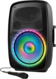 ION Audio - Total PA Glow Max- High-Power Bluetooth Speaker System with Lights - Black