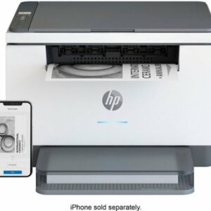 HP - LaserJet M234dw Wireless Black-and-White Laser Printer - White & Slate