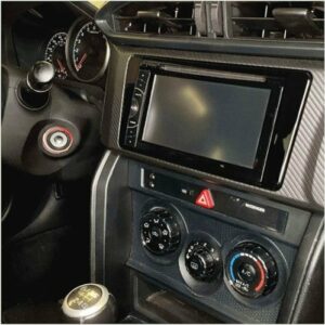 Metra - Dash Kit for Select 2016-2021 Subaru BRZ DDIN - High Gloss Black