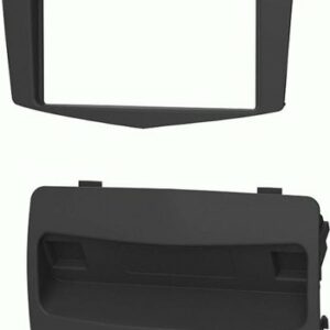 Metra - Dash Kit for Select 2008-2011 Mercedes-Benz C DIN DDIN - Matte Black