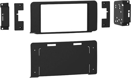 Metra - Dash Kit for Select 2005-2007 Dodge Dakota DDIN - Matte Black