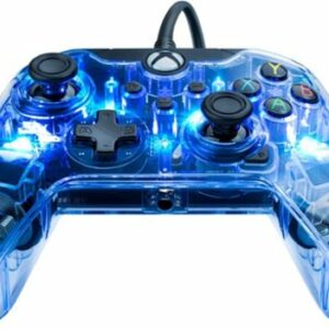 PDP - Afterglow Wired Controller - Xbox Series X|S, Xbox One, & Windows 10 - Transparent