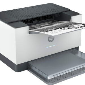 HP - LaserJet M209dw Wireless Black-and-White Laser Printer - White & Slate