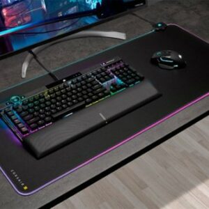 CORSAIR - MM700 RGB Extended Cloth Gaming Mouse Pad - Black