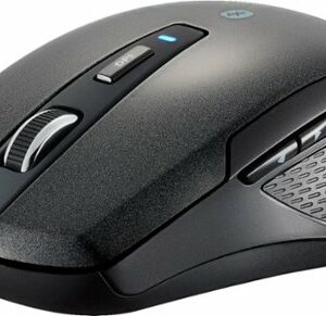 Best Buy essentials™ - Lightweight Bluetooth Optical Standard Ambidextrous Mouse with 6-Button - Black