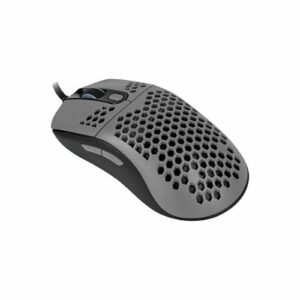 Arozzi - Favo AZ-FAVO-BKGY Lightweight Wired Optical Gaming Mouse - Gray