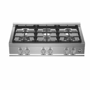 Bertazzoni - Master Series 36" Gas Rangetop 6 Burners - Stainless Steel