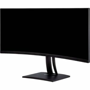 ViewSonic - ColorPro VP3481A 34" LED Curved WQHD FreeSync Monitor (USB-C, HDMI, and DisplayPort) - Black