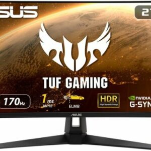 ASUS - TUF Gaming 27" IPS FHD 1080P 165Hz 1ms FreeSync Premium Gaming Monitor (2 x HDMI, DisplayPort) - Black