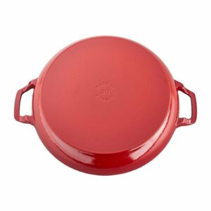 Staub - Cast Iron 3.5-qt Braiser with Glass Lid