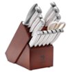 Henckels - Statement 15-pc Knife Block Set - White