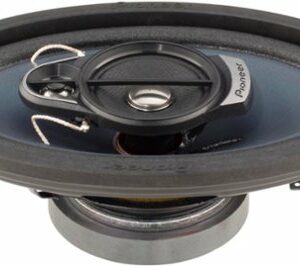 Pioneer - 4" x 6" 3-way  Coaxial Speakers (Pair) - BLUE