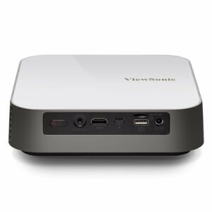 ViewSonic - M2e Portable Smart DLP LED Projector - Silver