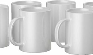 Cricut - Ceramic Mug Blank 15 oz/425 ml (6 ct) - White