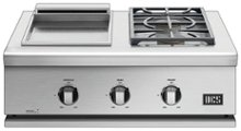 DCS by Fisher & Paykel - Liberty 30" Side Burner - Natural Gas - Stainless steel