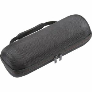 SaharaCase - Carrying Case for JBL Charge 4, Charge 5, and Sony SRSXE200 Portable X-Series - Black