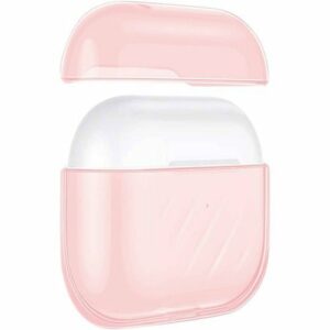 SaharaCase - Hybrid Flex Series Case for Apple AirPods 3 (3rd Generation) - Transparent Pink