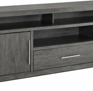 Insignia™ - Gaming TV Stand for Most TVs Up to 65" - Gray