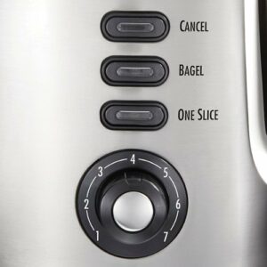 Hamilton Beach - Sure-Toast 2-Slice Wide-Slot Toaster with Toast Boost - Stainless Steel