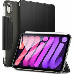 SaharaCase - ESR Folio Case for Apple iPad mini (6th Generation 2021) - Black