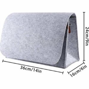 SaharaCase - Bedside Storage Bag for Most Cell Phones and Tablets - Gray