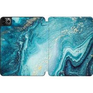 SaharaCase - Marble Series Folio Case for Apple iPad Pro 12.9" (4th,5th, and 6th Gen 2020-2022) - Green