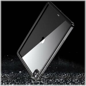 SaharaCase - Water-Resistant Case for Apple iPad Pro 12.9" (4th,5th, and 6th Gen 2020-2022) - Black