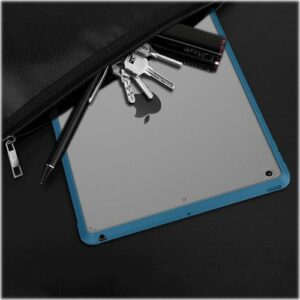 SaharaCase - Hybrid Flex Series Case for Apple iPad 10.2" (8th Generation 2020 and 9th Generation 2021) - Clear Blue