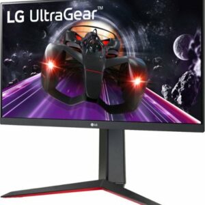 LG - Geek Squad Certified Refurbished UltraGear 24" LED FHD FreeSync Monitor with HDR - Black