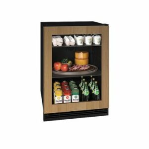 U-Line - 1 Class 5.7 cu. Ft Mini Fridge with Convection Cooling System - Custom Panel Ready