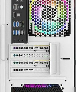 GAMDIAS - Mars E2 Micro ATX Mini-Tower Case - White