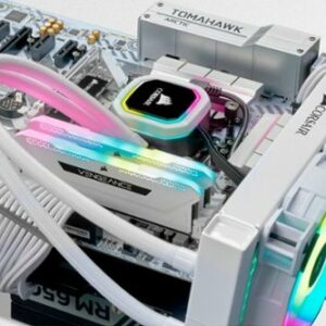 CORSAIR - VENGEANCE RGB PRO SL 16GB (2PK x 8GB) 3200MHz DDR4 C16 DIMM Desktop Memory - White