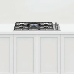 Fisher & Paykel - 36 In Professional Drop-In LP Gas Cooktop - Stainless Steel