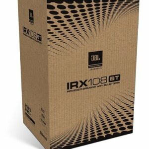 JBL - IRX108BT 1300W Powered 8" Portable Speaker with Bluetooth - Black