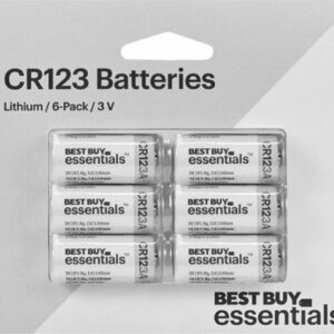 Best Buy essentials™ - CR123 Batteries (6-Pack)