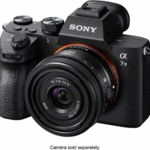 FE 24mm F2.8G Full-frame Ultra-compact G Lens for Sony Alpha E-mount Cameras - Black