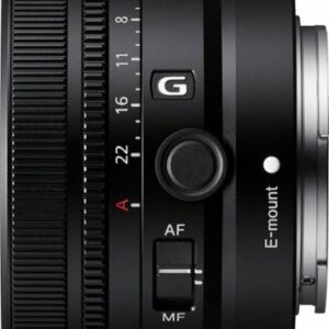 FE 40mm F2.5 G Full-frame Ultra-compact G Lens for Sony Alpha E-mount Cameras - Black