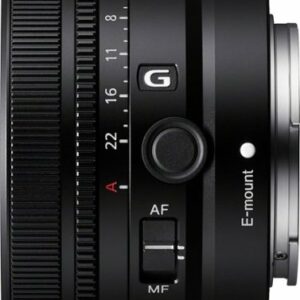 FE 50mm F2.5 G Full-frame Ultra-compact G Lens for Sony Alpha E-mount Cameras - Black