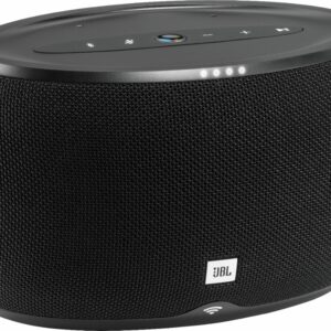 JBL - Geek Squad Certified Refurbished LINK 300 Wireless Speaker with Google Voice Assistant - Black