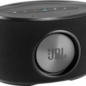 JBL - Geek Squad Certified Refurbished LINK 300 Wireless Speaker with Google Voice Assistant - Black