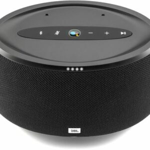 JBL - Geek Squad Certified Refurbished LINK 300 Wireless Speaker with Google Voice Assistant - Black