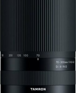 Tamron - 70-300mm F/4.5-6.3 Di III RXD Telephoto Zoom Lens for Sony E-Mount