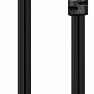 Best Buy essentials™ - 6' 2-Slot Non-Polarized Power Cord - Black