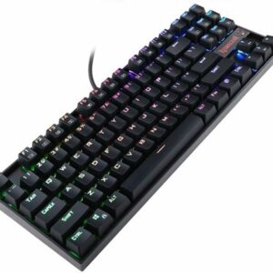 REDRAGON - Kumara K552 RGB Wired TKL Gaming Mechanical Blue Switch Keyboard with RGB Backlighting - Black