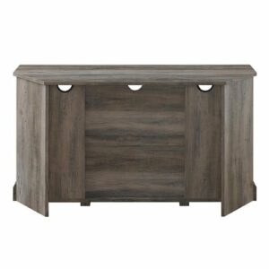 Walker Edison - Modern Farmhouse TV Stand for TVs up to 58” - Grey Wash