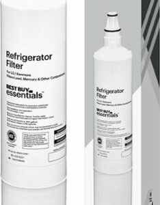 Best Buy essentials™ - NSF 42/53 Water Filter Replacement for Select LG and Kenmore Refrigerators - White