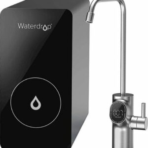 Waterdrop - 600GPD D6 Reverse Osmosis Water Filter System - Black